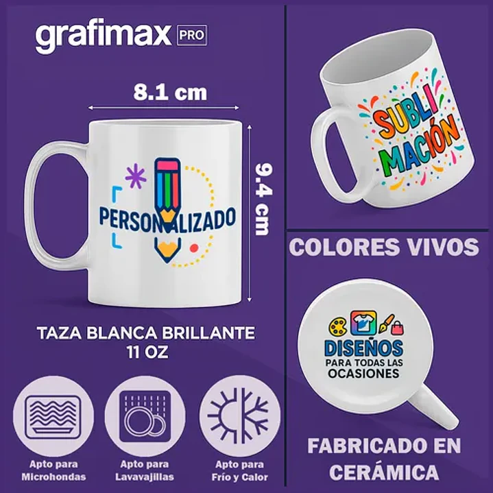 Tazón Feliz Día Del Manipulador Grafimax 2