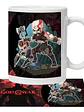 Tazón God Of War Kratos Y Atreus Video Juegos Grafimax - Miniatura 1