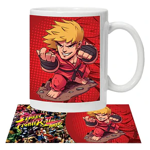 Tazón Street Fighter 2 Turbo Ken Masters Grafimax