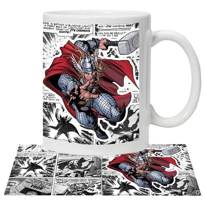 Tazón Thor Avengers Comics Marvel Grafimax 1