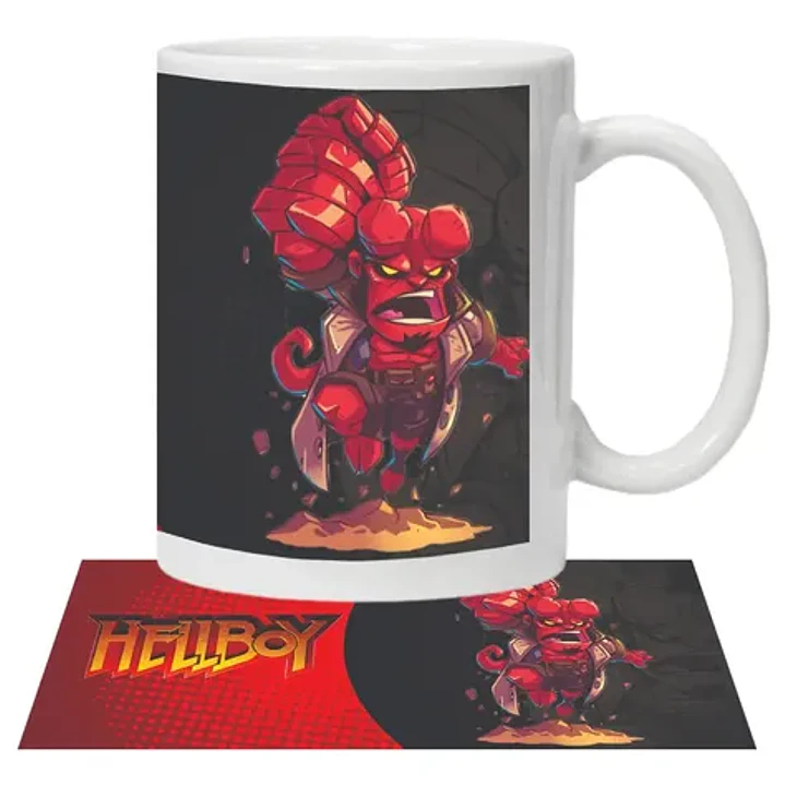 Tazón Hellboy Chibi Grafimax 1