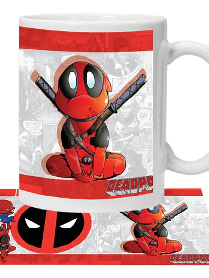 Tazón Deadpool Marvel Grafimax 1