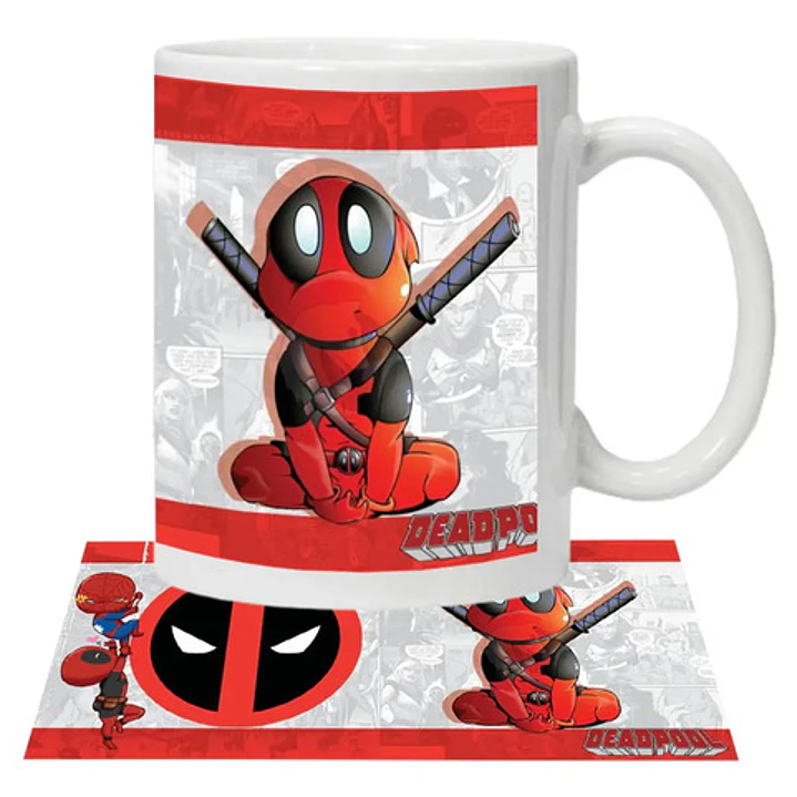 Tazón Deadpool Marvel Grafimax 1