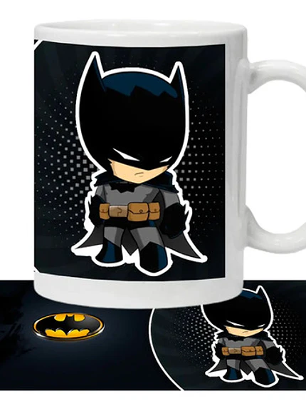 Tazón Dc Batman Chibi Grafimax 1