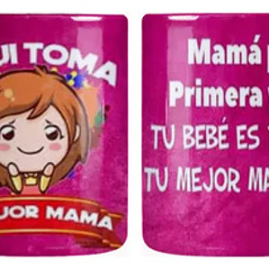 Tazón Aquí Toma La Mejor Mamá, Mamá Por Primera Vez Grafimax