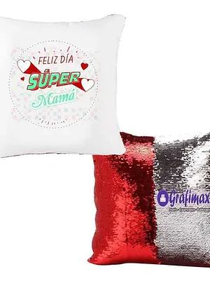  Cojín  Mágico Mujer Mamá Regalo Dia De La Madre Super