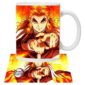 Tazón Kyojuro Rengoku Kimetsu No Yaiba Grafimax