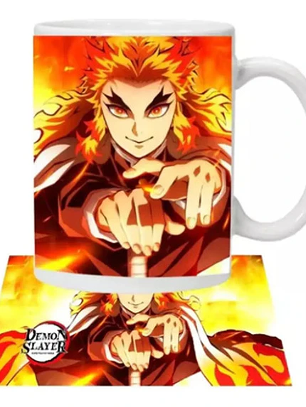 Tazón Kyojuro Rengoku Kimetsu No Yaiba Grafimax 1