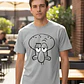 Polera Calamardo Face Bob Esponja Dibujos Animados Grafimax - Miniatura 1
