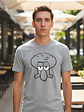 Polera Calamardo Face Bob Esponja Dibujos Animados Grafimax - Miniatura 2