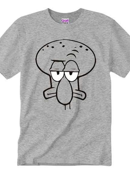 Polera Calamardo Face Bob Esponja Dibujos Animados Grafimax 3