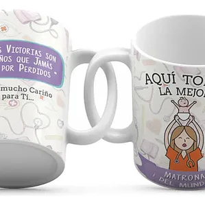 Tazón Matrona Personalizado Aquí Toma La Mejor Grafimax