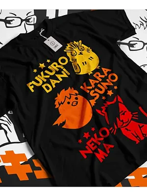 Polera Haikyuu Manga Anime Oversize Diseños Grafimax