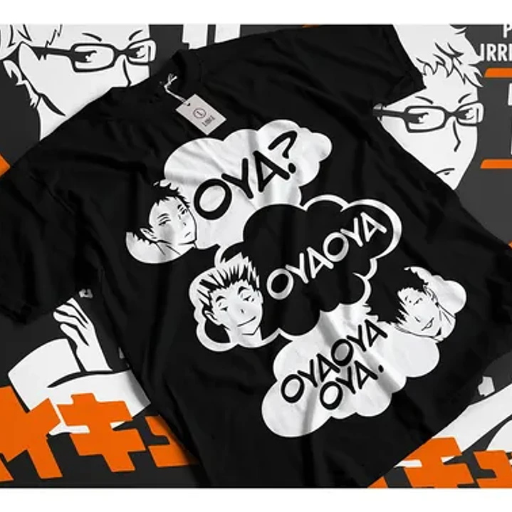 Polera Haikyuu Manga Anime Oversize Diseños Grafimax 39