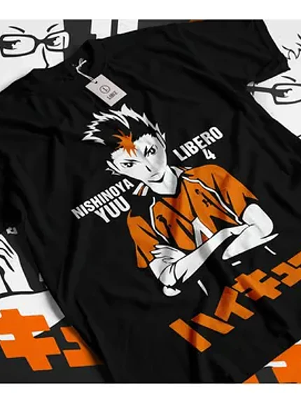 Polera Haikyuu Manga Anime Oversize Diseños Grafimax 40