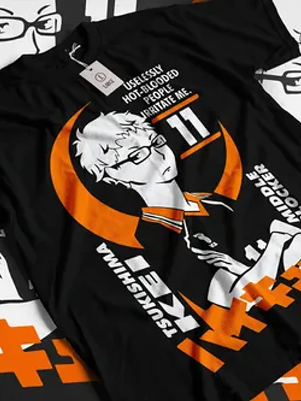 Polera Haikyuu Manga Anime Oversize Diseños Grafimax 41