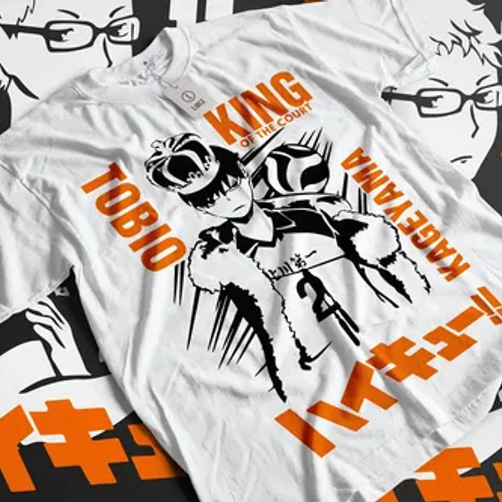 Polera Haikyuu Manga Anime Oversize Diseños Grafimax 42