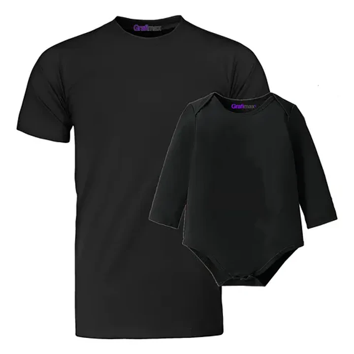 Polera Y Body Bebé Papá E Hijo Soy Tu Padre Pack Grafimax 9