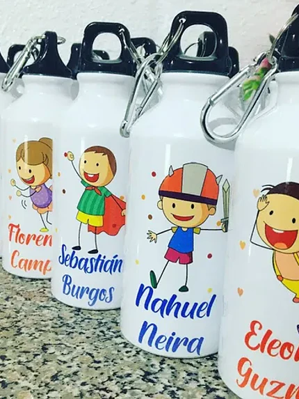 Morral Mochila Bolsa Niño Botella Regalo Personalizado Gfmx 3