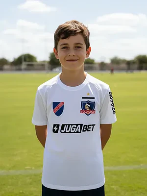 Camiseta Colo Colo Niño Fútbol Personalizada Dryfit -Grafimax