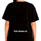 Polera Chayanne Letras Mujer Oversize Grafimax - Miniatura 2