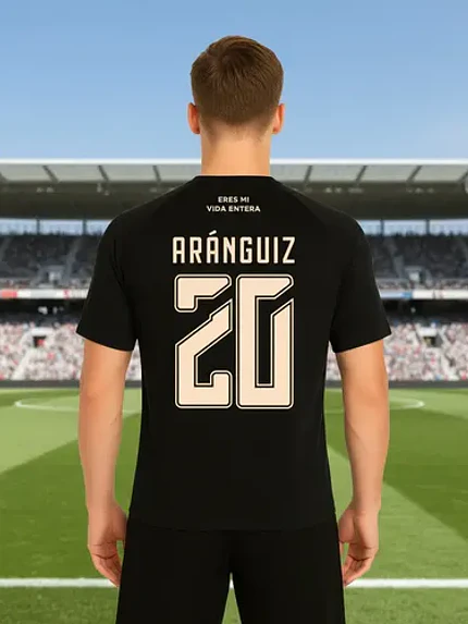 Camiseta U De Chile Conmemorativa Aránguiz Futbol Grafimax 2