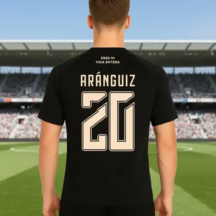 Camiseta U De Chile Conmemorativa Aránguiz Futbol Grafimax 2