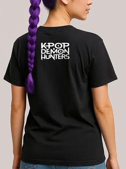 Polera Huntrix Logo Guerreras Kpop Demon Hunters Grafimax 2