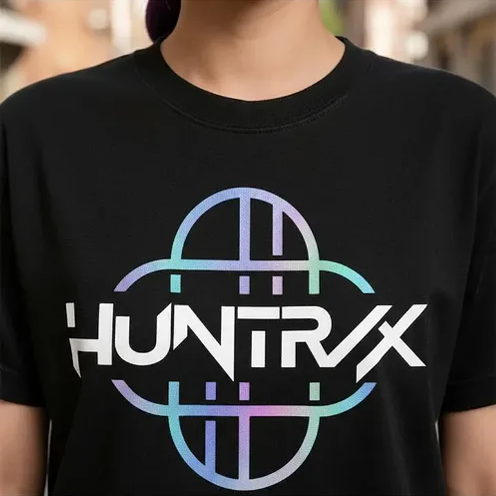 Polera Huntrix Logo Guerreras Kpop Demon Hunters Grafimax 4