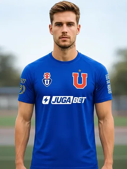 Camiseta Universidad De Chile Personalizada Nombre Grafimax 1