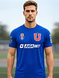 Camiseta Universidad De Chile Personalizada Nombre Grafimax - Miniatura 1