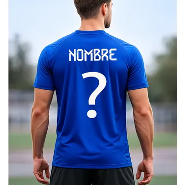 Camiseta Universidad De Chile Personalizada Nombre Grafimax 2