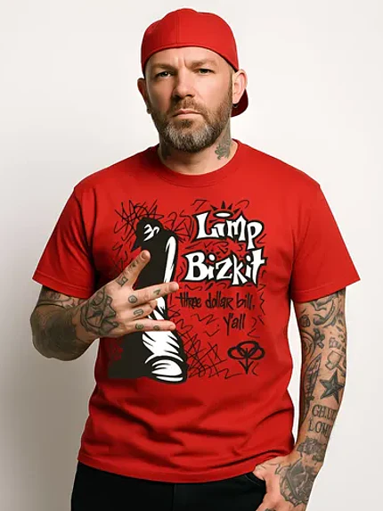 Polera Limp Bizkit Three Dollar Bill Yall Nu Rock Grafimax 1