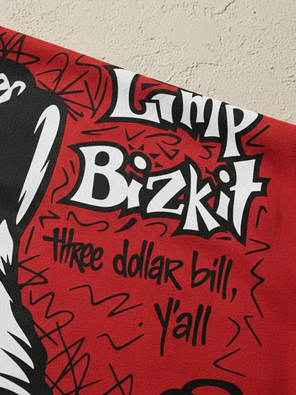 Polera Limp Bizkit Three Dollar Bill Yall Nu Rock Grafimax 5