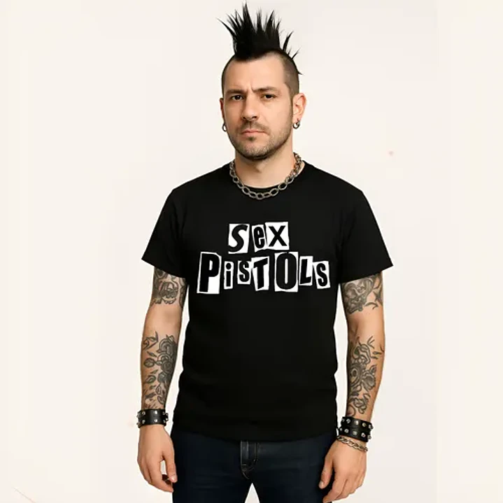 Polera Sex Pistols Classic Logo Punk Rock Música Grafimax 1