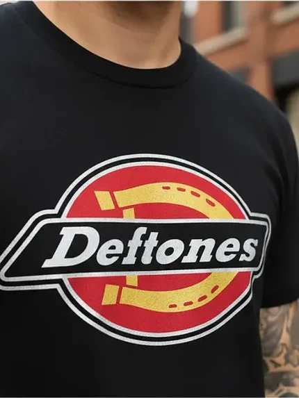 Polera Deftones Dickies Logo Rock Nu Metal Grafimax 2