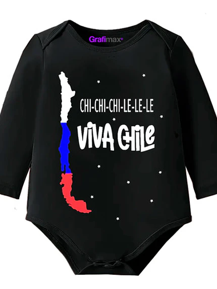 Body Bebe Pilucho Chi Chi Le Le Fiestas Patrias Grafimax 1