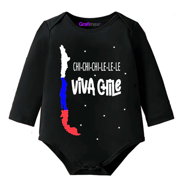 Body Bebe Pilucho Chi Chi Le Le Fiestas Patrias Grafimax 1