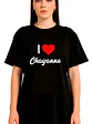 Polera Te Amo Chayanne Conciertos Oversize Mujer Grafimax - Miniatura 1
