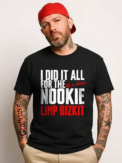 Polera Limp Bizkit I Did It All For The Nookie Rock Grafimax 1