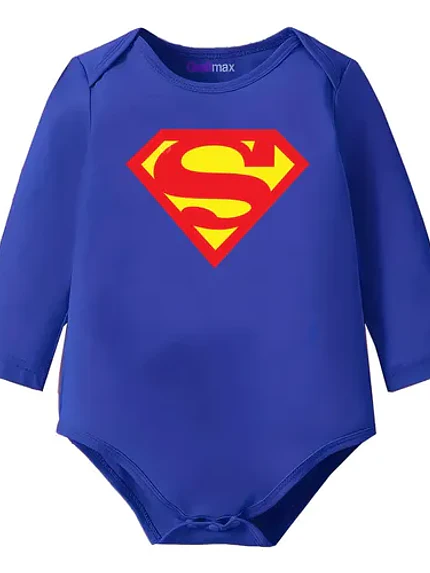 Body Bebe Pilucho Superman Disfraz  Halloween Grafimax 2