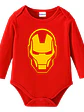 Body Bebe Pilucho Iron Man Disfraz Halloween Grafimax - Miniatura 1
