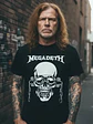 Polera Megadeth Logo Trash Metal Rock Grafimax - Miniatura 1
