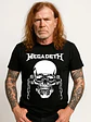 Polera Megadeth Logo Trash Metal Rock Grafimax - Miniatura 3