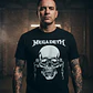 Polera Megadeth Logo Trash Metal Rock Grafimax - Miniatura 4