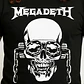 Polera Megadeth Logo Trash Metal Rock Grafimax - Miniatura 5