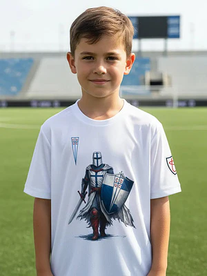 Camiseta Católica Niño Conmemorativa Dryfit Futbol Grafimax