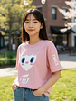 Polera Lovely Twice Colores Oversize Kpop Idol Grafimax - Miniatura 1