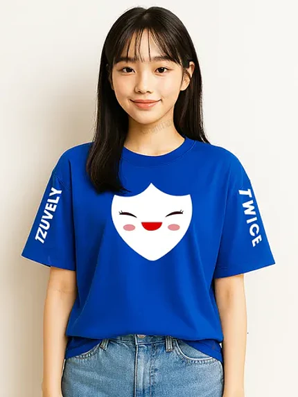 Polera Lovely Twice Colores Oversize Kpop Idol Grafimax 7