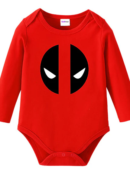Body Bebe Pilucho Deadpool  Disfraz Halloween Grafimax 1